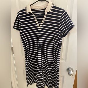 Tommy Hilfiger blue striped dress